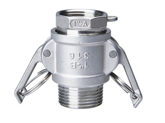 Μόνες συζεύξεις Camlock ανοξείδωτου κλειδώματος που πετούν το έκκεντρο και το μειωτή αυλακιού