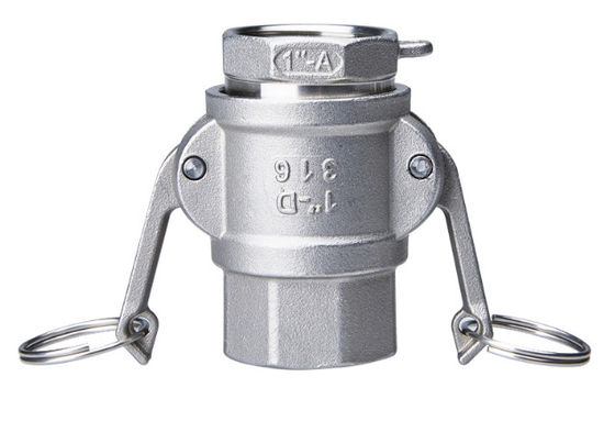 Μόνες συζεύξεις Camlock ανοξείδωτου κλειδώματος που πετούν το έκκεντρο και το μειωτή αυλακιού