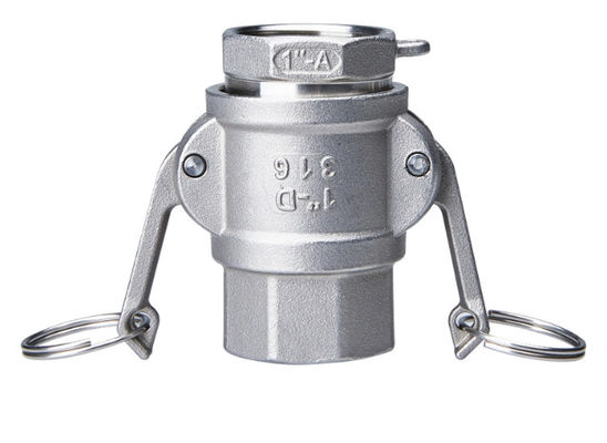 Μόνες συζεύξεις Camlock ανοξείδωτου κλειδώματος που πετούν το έκκεντρο και το μειωτή αυλακιού