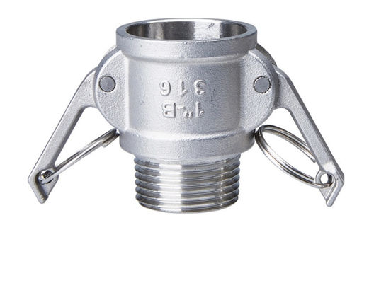 Μόνες συζεύξεις Camlock ανοξείδωτου κλειδώματος που πετούν το έκκεντρο και το μειωτή αυλακιού