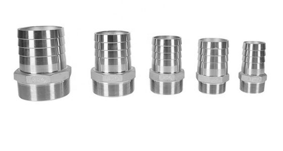 Άνευ ραφής περασμένη κλωστή αρσενικό υποδοχών θηλή συνδετήρων μανικών ανοξείδωτου υδραυλική