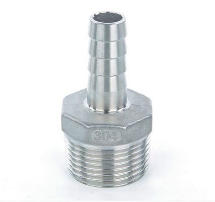 Άνευ ραφής περασμένη κλωστή αρσενικό υποδοχών θηλή συνδετήρων μανικών ανοξείδωτου υδραυλική