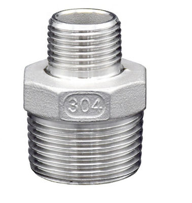 κοχλιοτομημένος ανοξείδωτου τοποθετήσεων σωληνώσεων αρσενικός μειωτής θηλών δεκαεξαδικού 304 316L